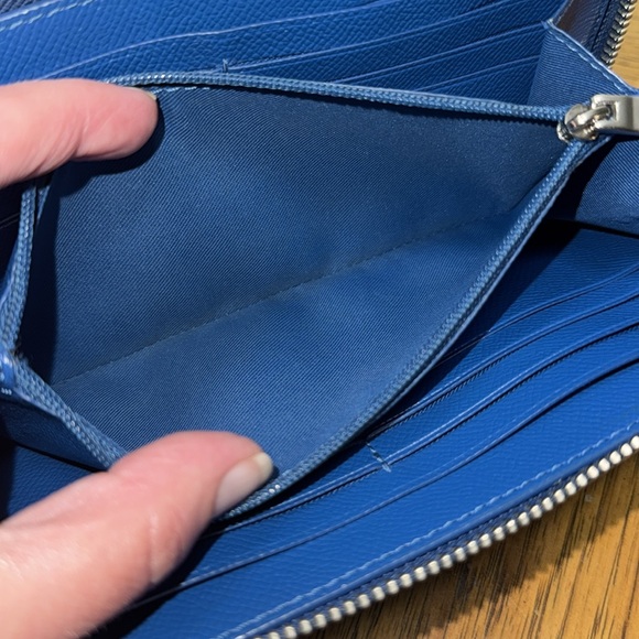 HTF COLOR COACH ACCORDION ZIP WALLET - Picture 12 of 13